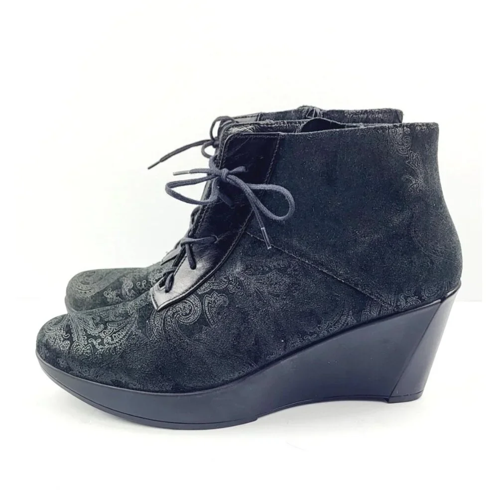 Naot Womens Nadine Wedge Bootie - Size 40 / US‎ 9.5